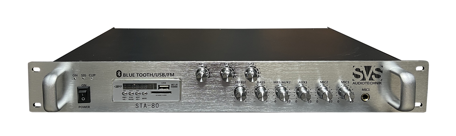 SVS Audiotechnik STA-80 Микшер-усилитель для систем Public Address в Михайловске